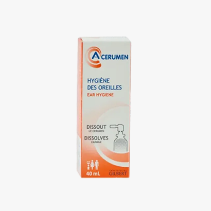 A-CERUMEN - 耳垢溶解液噴霧裝 (6個月嬰兒至成人適用，法國製造) - 40ml