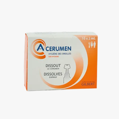 A-CERUMEN - 耳垢溶解液 (6個月嬰兒至成人適用，法國製造) - 2ml x 10支獨立包裝